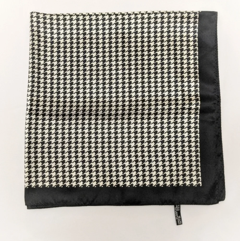 Leopard & Houndstooth Patterned Scarves